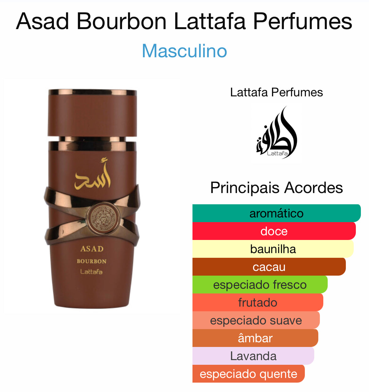 ASAD BOURBON EDP | Lattafa | 100ML - Unique Privé