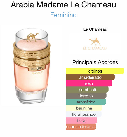 Arabia Madame | Feminino | EDP 100ML | Le Chameau - Unique Privé