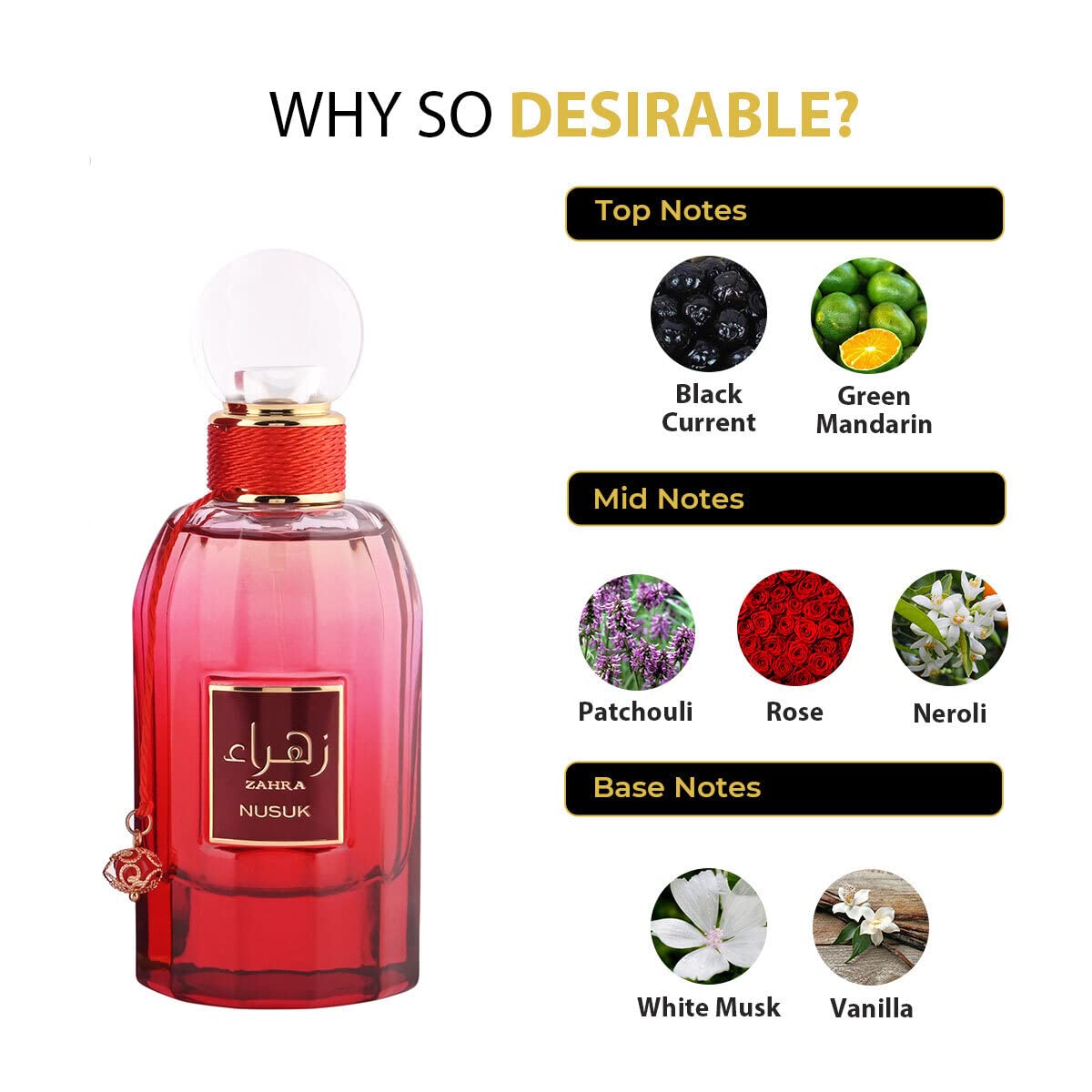 Nusuk Zahra ✔️ Eau de parfum - Unique Privé