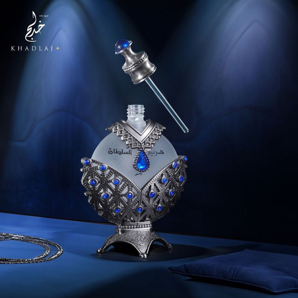 Óleo perfumado unissexo Khadlaj Hareem Al Sultan Blue - Unique Privé