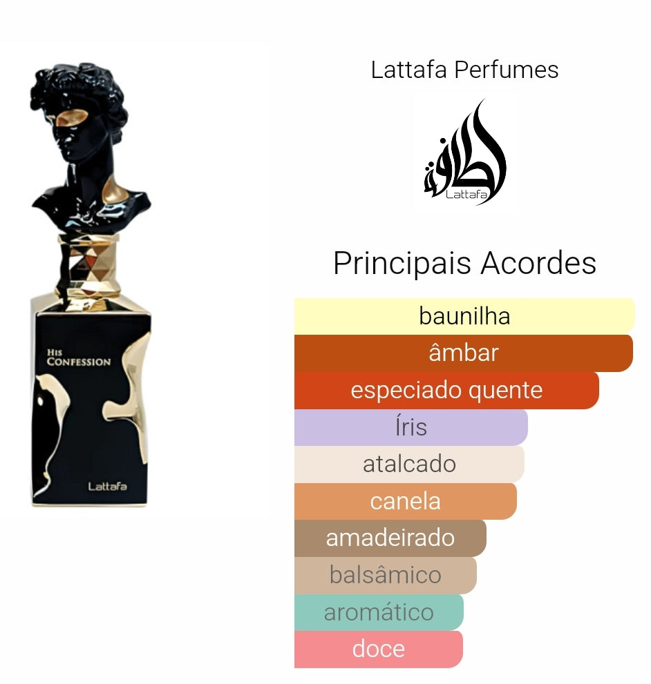 HIS CONFESSION | EDP 100ML | Lattafa - Unique Privé