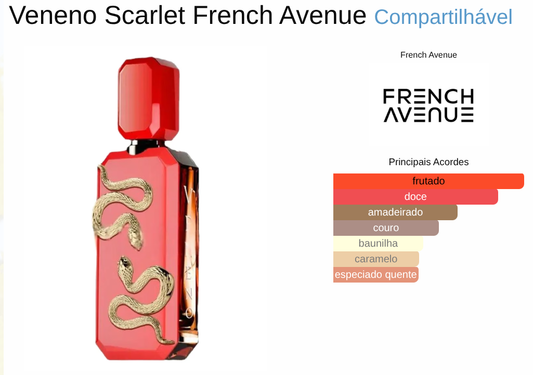 Veneno Scarlet EDP 100ml - Unissexo | French Avenue