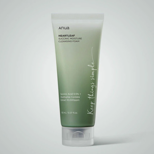 ANUA Heartleaf Succinic Moisture Cleansing Foam