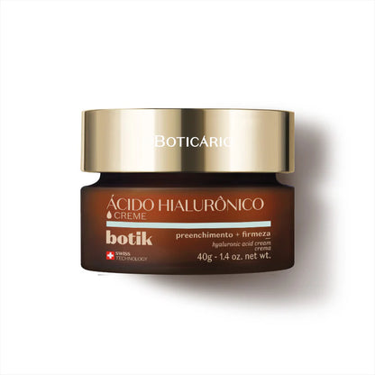 O BOTICÁRIO Crème Visage à l'Acide Hyaluronique Botik, 40g ORIGINAL