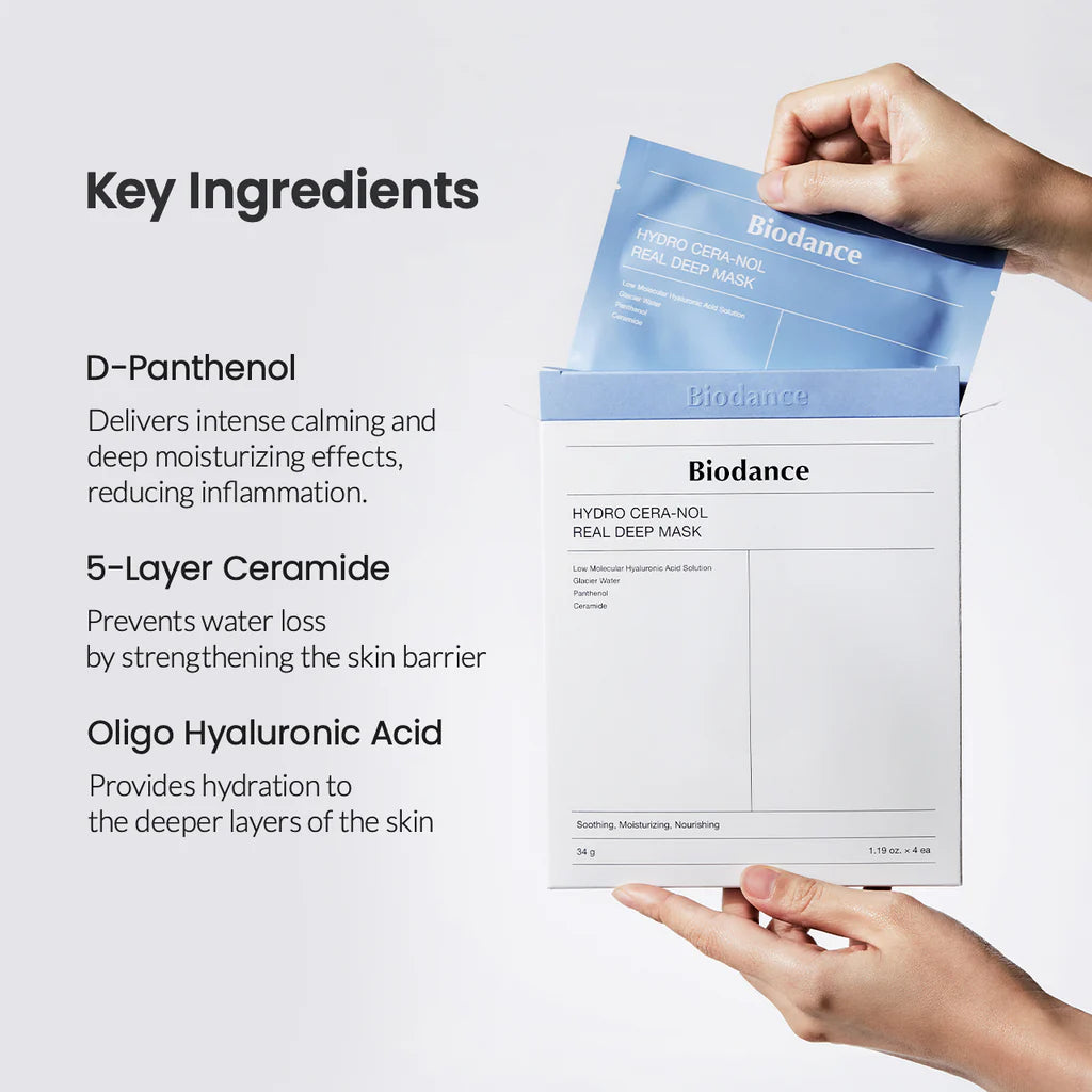 BIODANCE Máscara de Hidratação Profunda Hydro Cera-Nol
