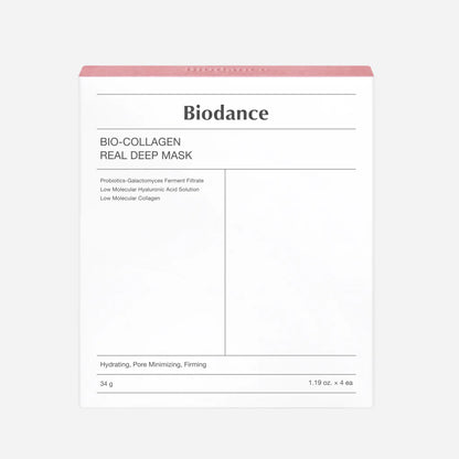 Bio-Collagen Real Deep Mas | BioDance | Caixa com 4 máscaras