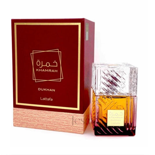 Khamrah Dukhan – Fragrância Unissexo Intensa e Misteriosa